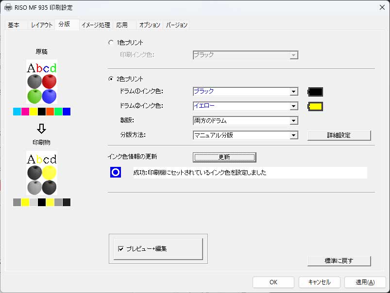 リソグラフの使い方